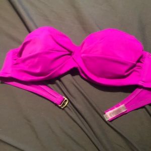 Strapless bikini top